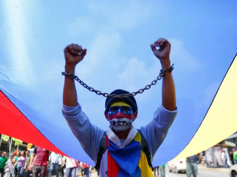 protesta in venezuela