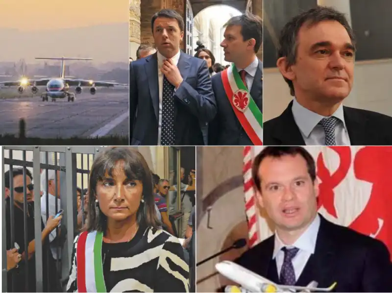 RENZI CARRAI AEROPORTO FIRENZE