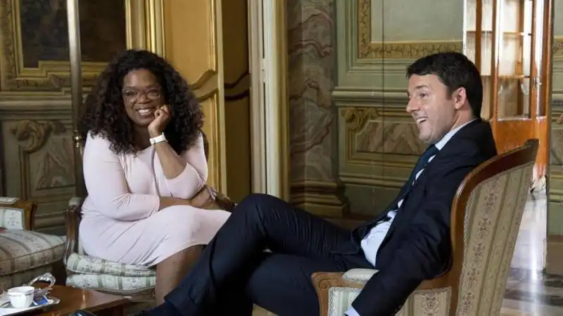 RENZI E OPRAH, POSTATA DA SENSI 