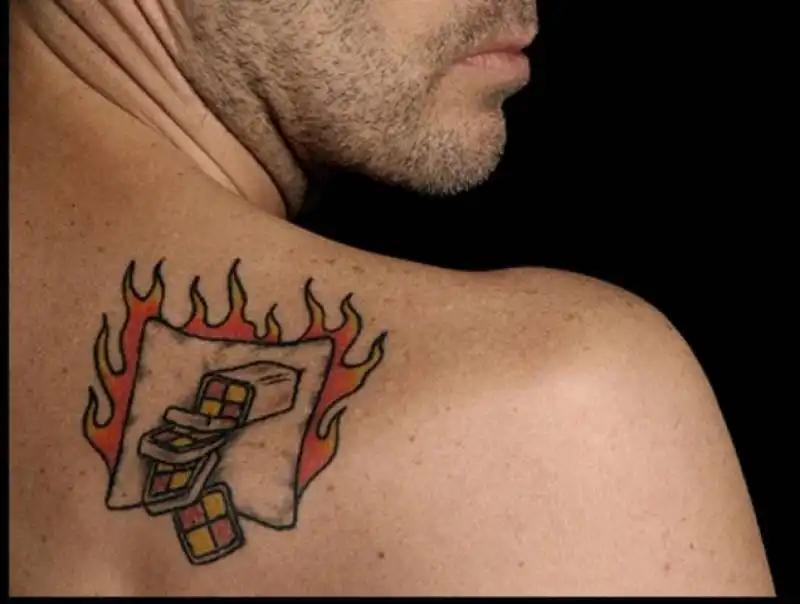 rhod gilbert tattoo