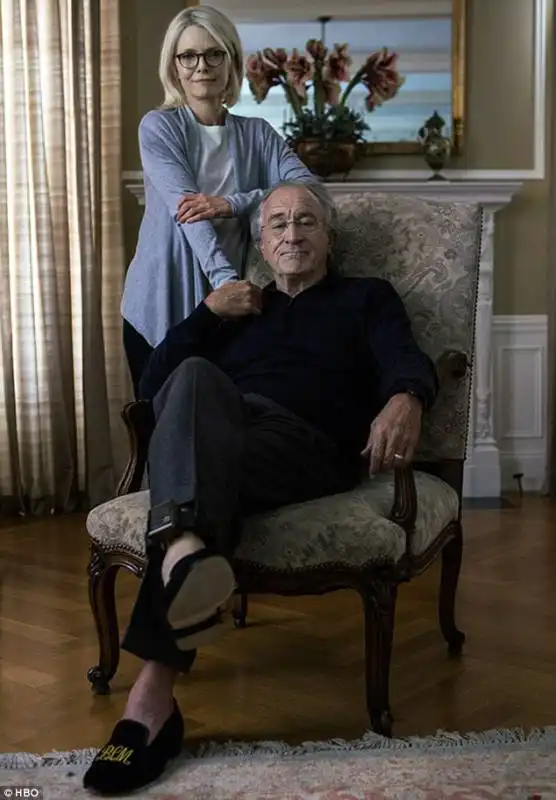 robert deniro e michelle pfeiffer come bernie e ruth madoff 