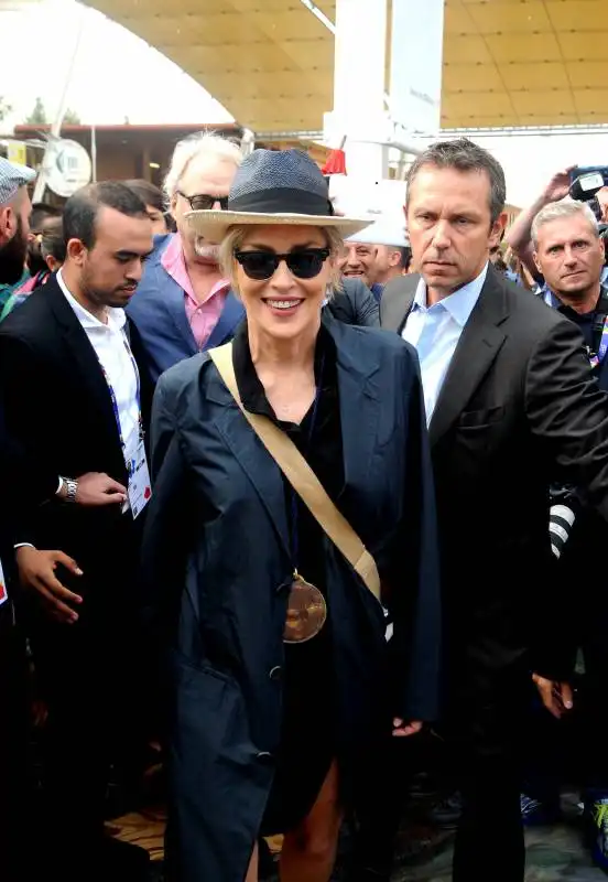 sharon stone all'expo 6