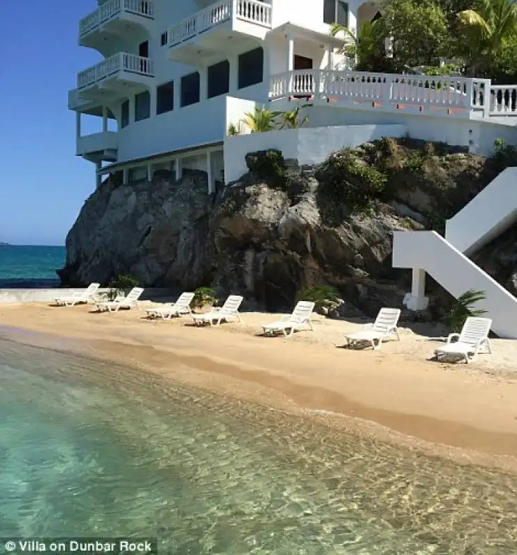 spiaggia privata di dunbar rock