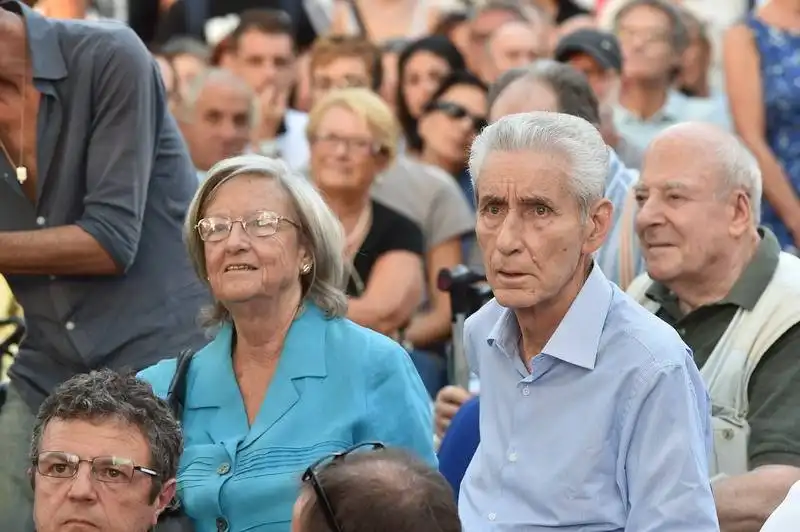 stefano rodota con la moglie carla