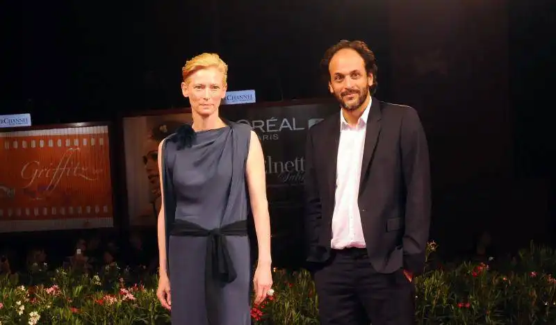 tilda swinton e luca guadagnino