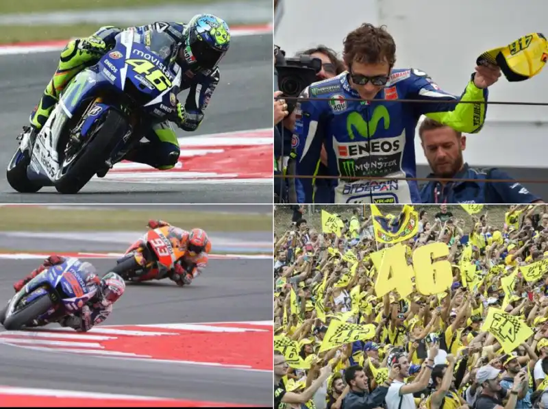 VALENTINO ROSSI LORENZO MARQUEZ