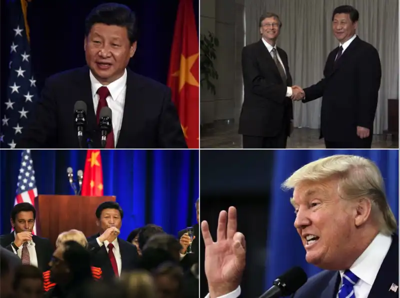 XI JINPING CINA USA TRUMP