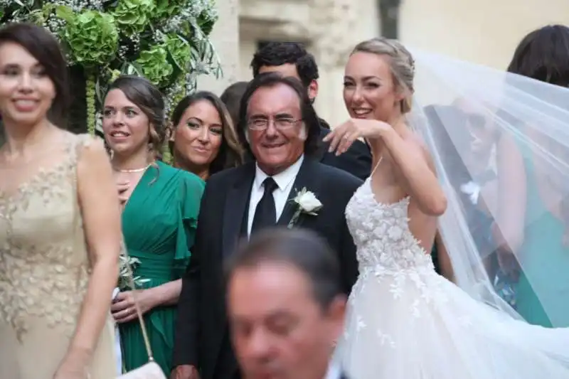 al bano e la figlia cristel  