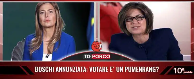 annunciata  eborschi al tg porco