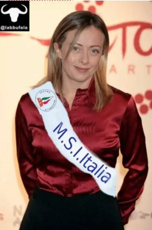 giorgia meloni miss