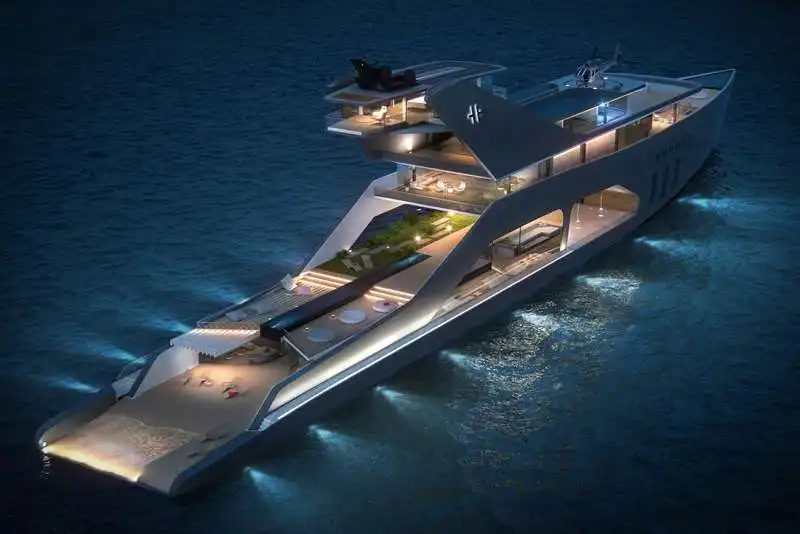 hareide mega yacht ibrido  3