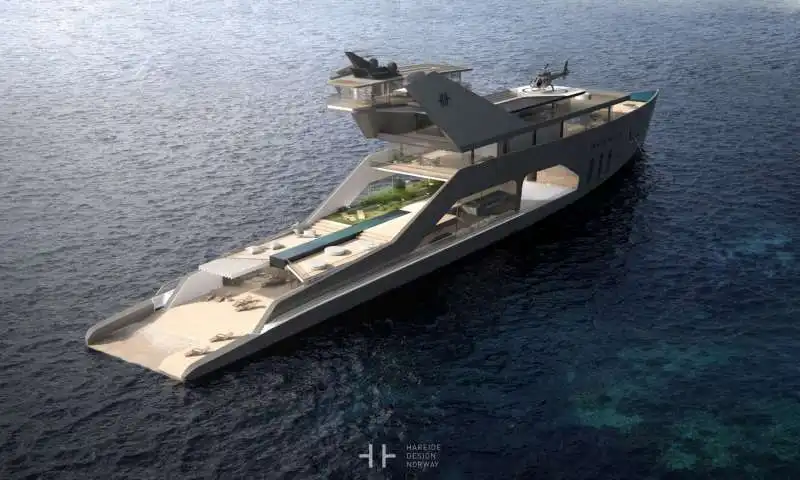 hareide mega yacht ibrido  7