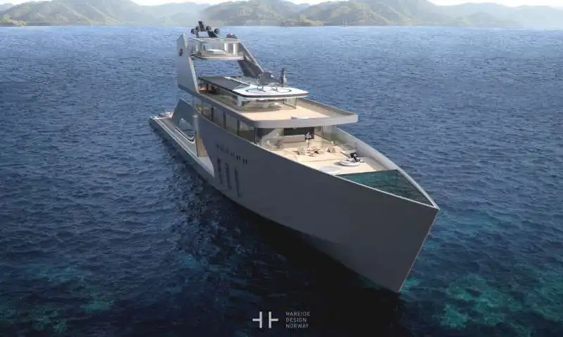 hareide mega yacht ibrido  8