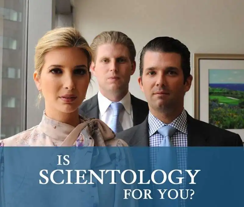 i trump come scientology