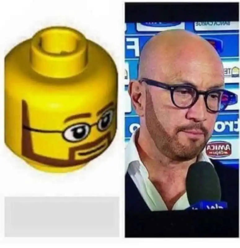 il look di walter zenga versione lego