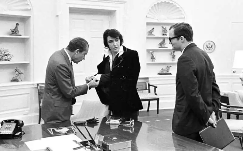 incontro fra elvis e nixon