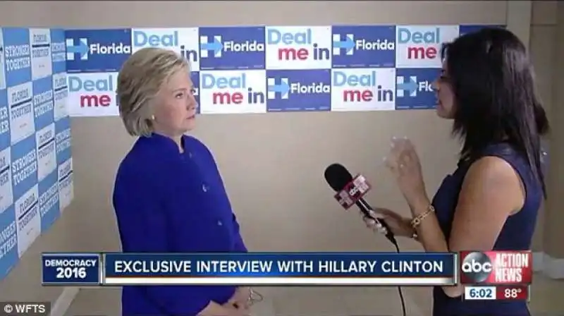 la clinton su florida tv