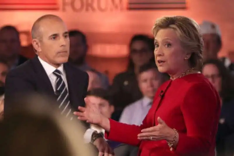 MATT LAUDER CLINTON 2