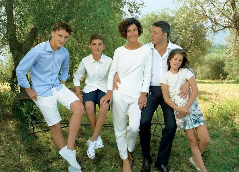 matteo renzi e famiglia su vogue america fotografato da annie leibovitz