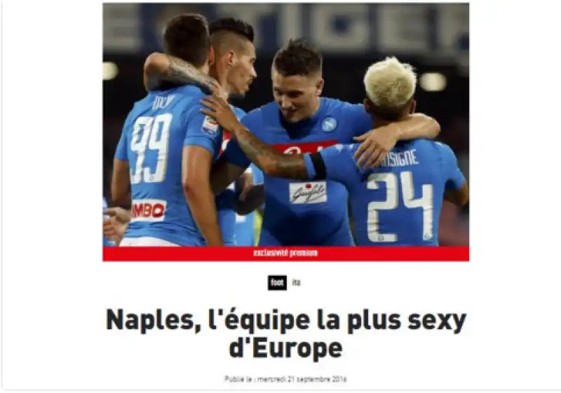 NAPOLI L'EQUIPE