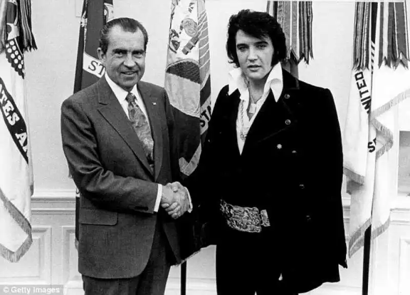 nixon incontra elvis