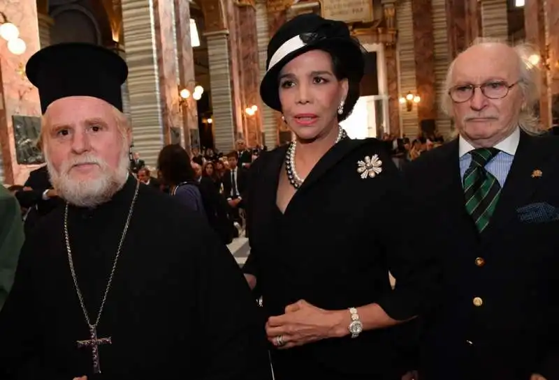 padre simeone  marisela federici e mario mio