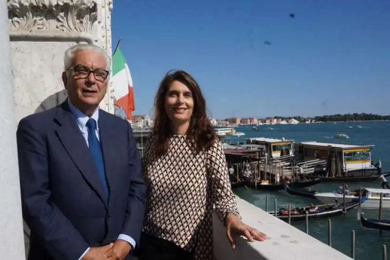 PAOLO BARATTA E CHRISTINE MACEL