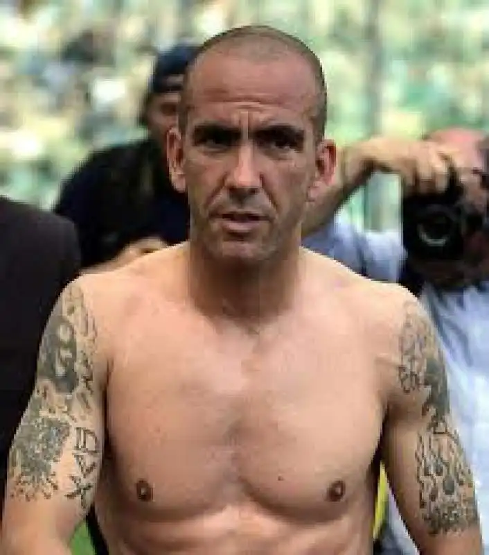 PAOLO DI CANIO TATUAGGIO