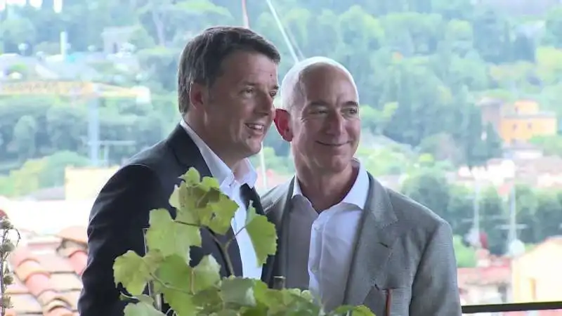 renzi bezos 