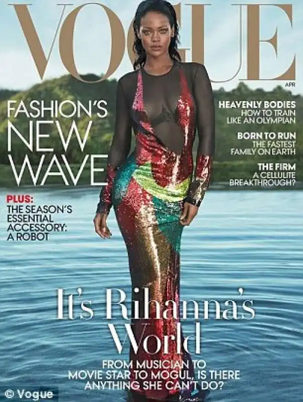 rihanna vogue america