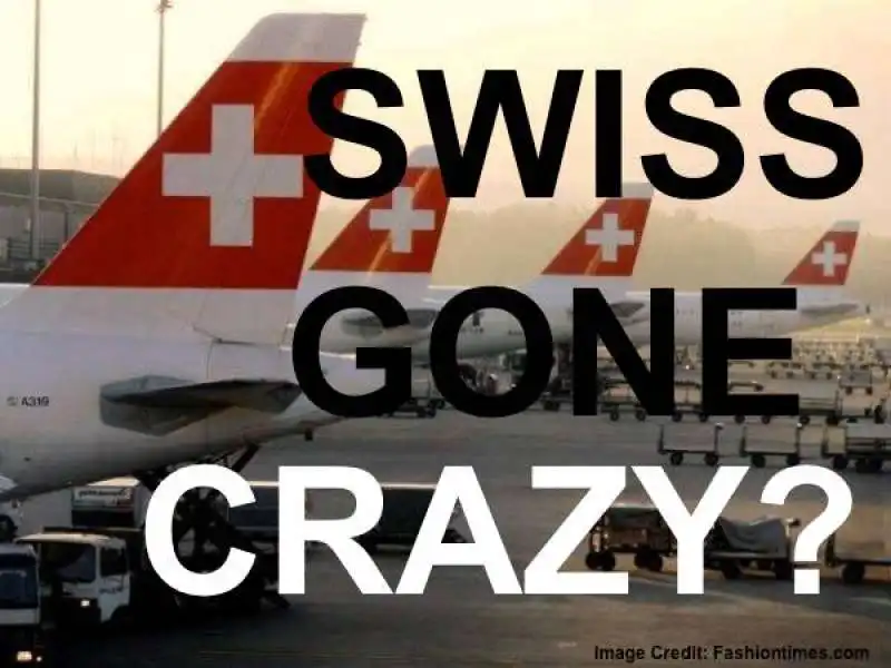 swissair gaffe