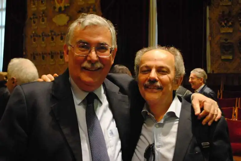 VINCENZO RIBONI CON GIAN ANTONIO STELLA