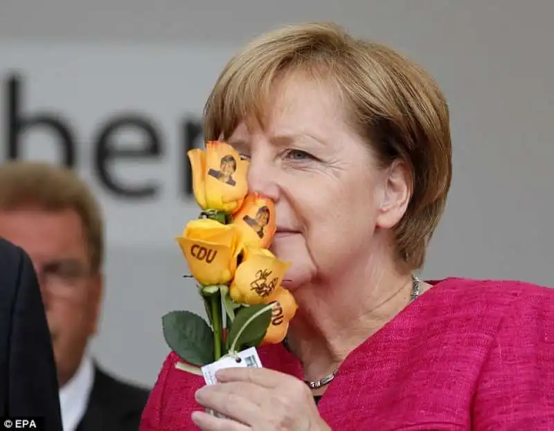 angela merkel fiori 