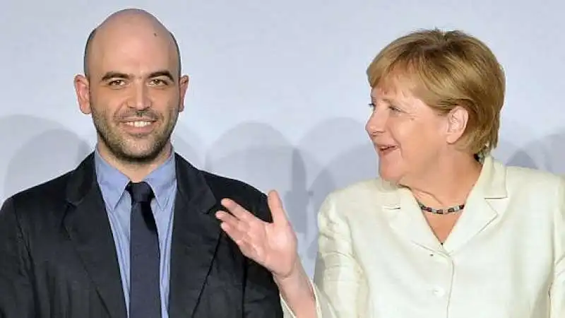 angela merkel roberto saviano