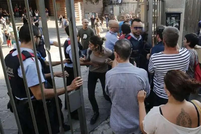 BARCELLONA PROTESTE