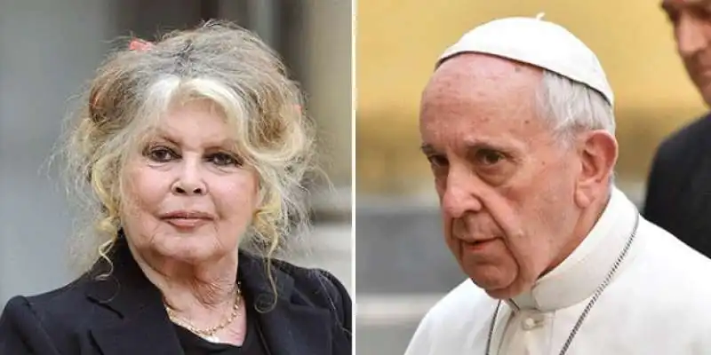 bardot papa francesco