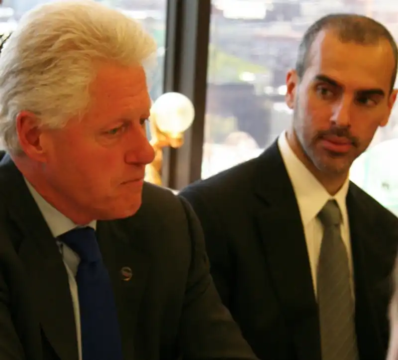 bill clinton e peter daou