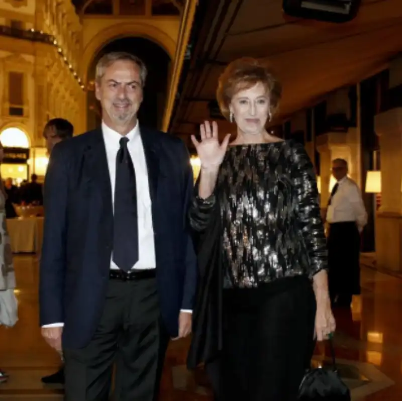 carlo traglio e letizia moratti