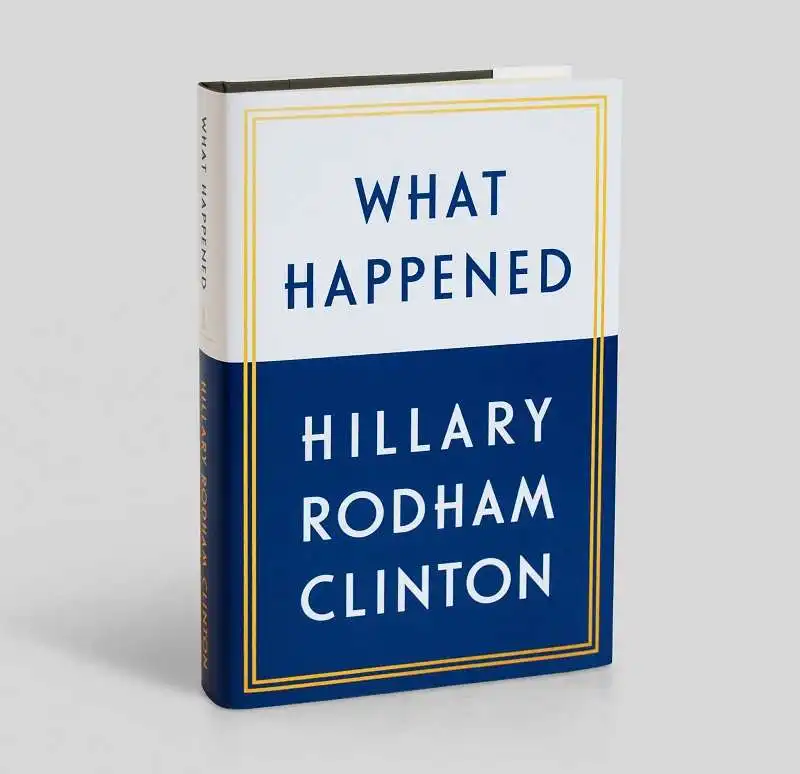 COPERTINA DEL LIBRO DI HILARY CLINTON