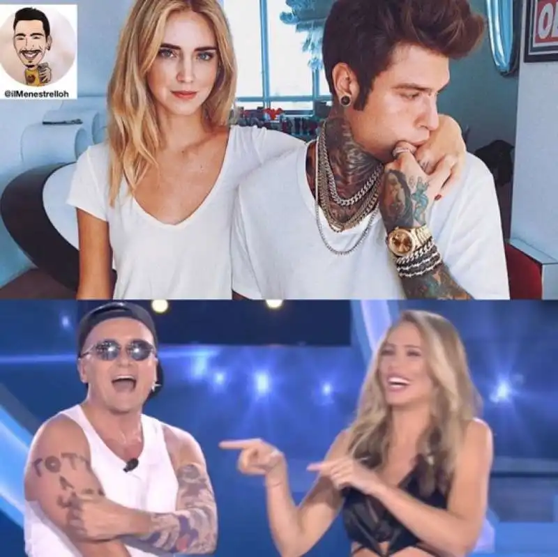 fedez ferragni come signorini blasi