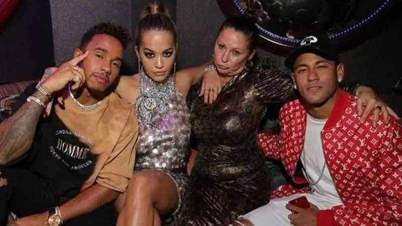 HAMILTON NEYMAR RITA ORA FRAN CUTLER