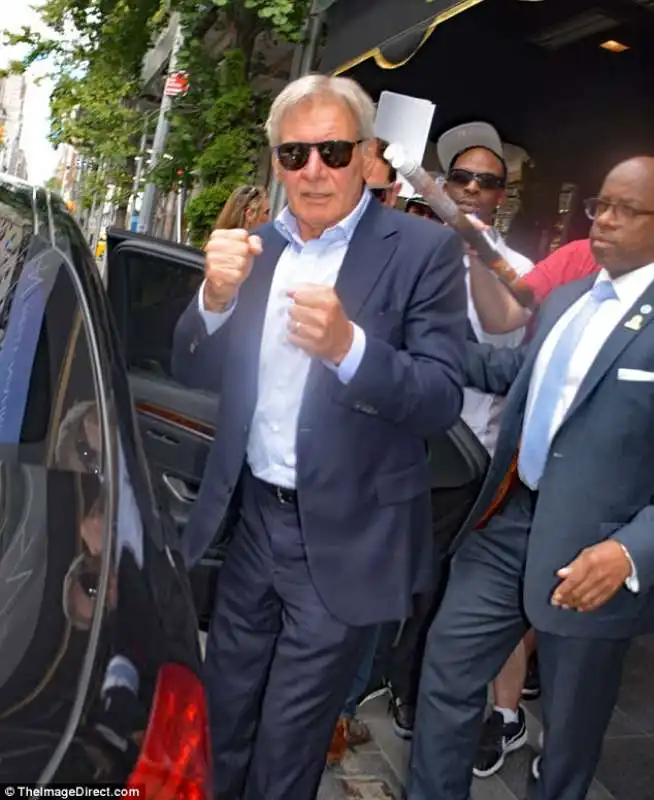 harrison ford torna nella limousine