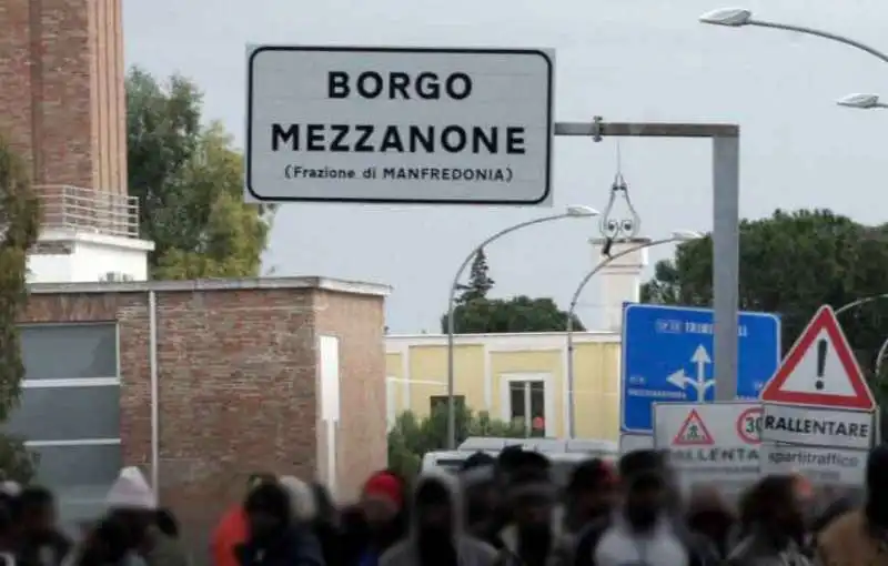 IL CARA DI BORGO MEZZANONE IN PROVINCIA DI FOGGIA