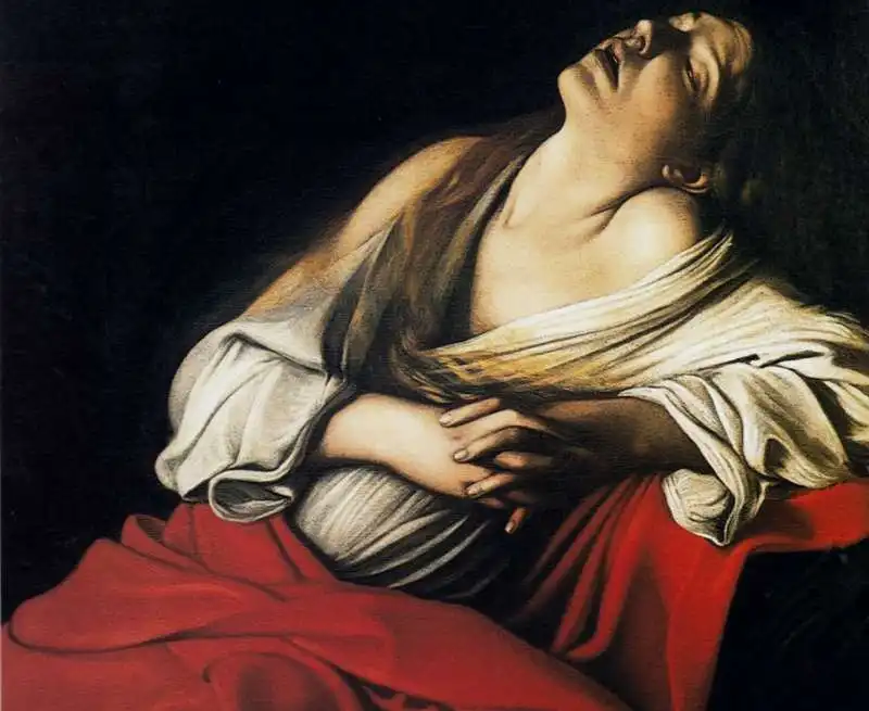 LA MADDALENA IN ESTASI DI CARAVAGGIO