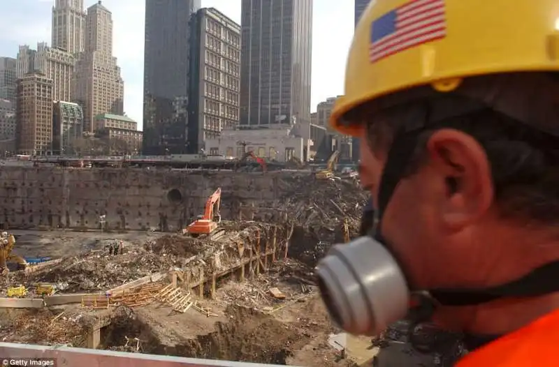 lavori di recupero a ground zero