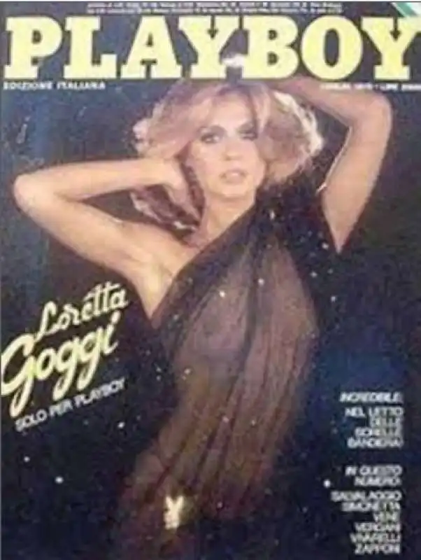 loretta goggi su playboy