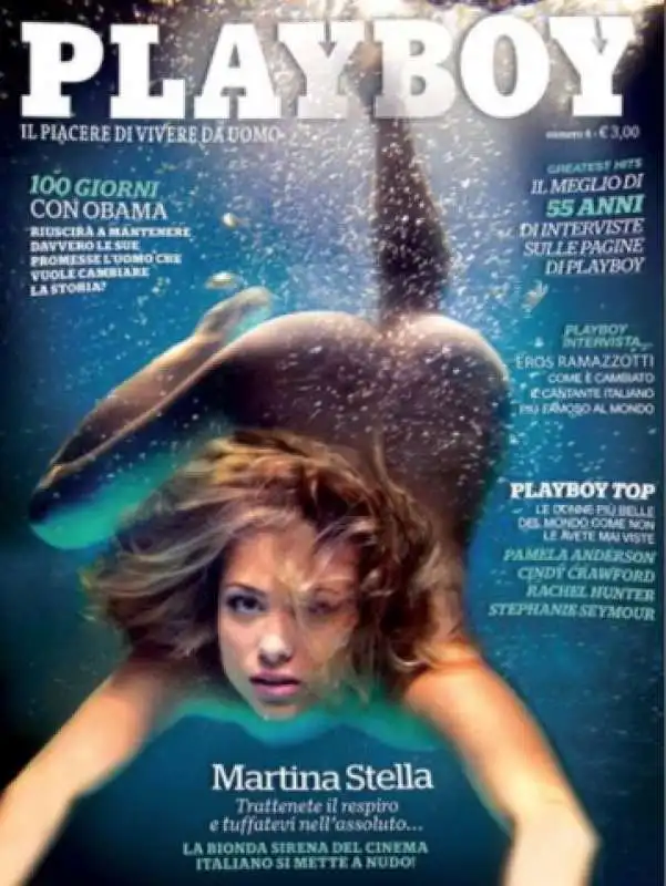 martina stella su playboy