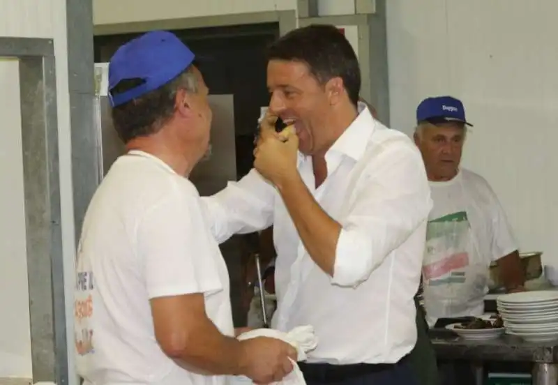 MATTEO RENZI ALLA FESTA DELL UNITA DI RIGNANO -2