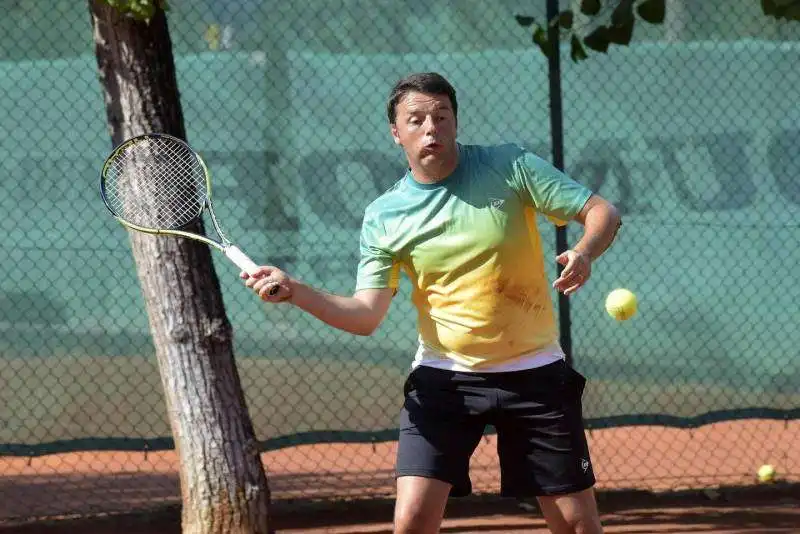 matteo renzi tennis