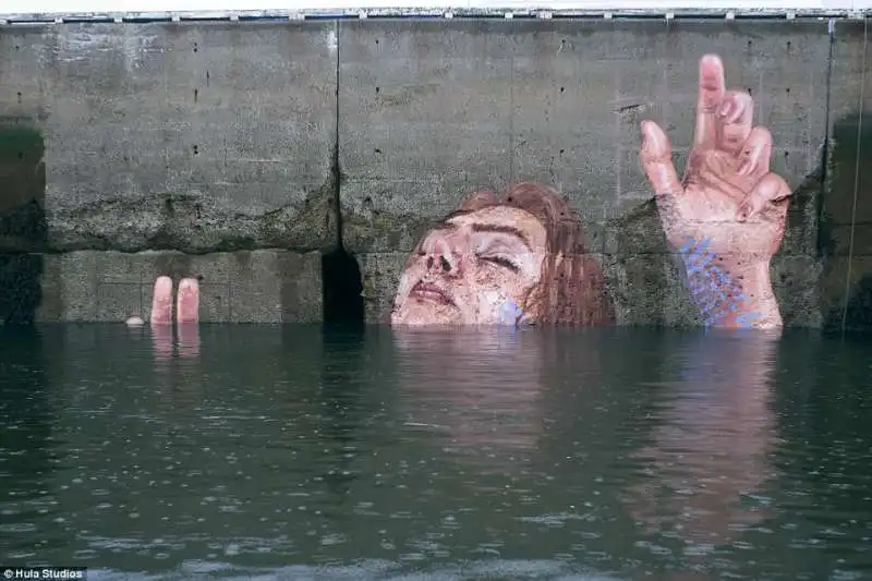 murale hula nella baia di fundy